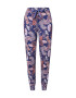 Hunkemöller Pantaloni de pijama 'Funky Jungle' albastru cobalt / albastru deschis / roz / roșu carmin - Pled.ro