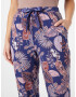 Hunkemöller Pantaloni de pijama 'Funky Jungle' albastru cobalt / albastru deschis / roz / roșu carmin - Pled.ro