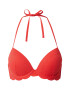 Hunkemöller Sutien costum de baie 'AB EXCL Scallop' roșu - Pled.ro