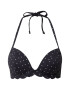 Hunkemöller Sutien costum de baie negru / alb - Pled.ro