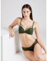 Hunkemöller Sutien 'Daisy' verde închis - Pled.ro