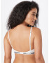 Hunkemöller Sutien 'Honey' gri argintiu / negru / alb - Pled.ro