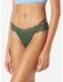 Hunkemöller Tanga albastru deschis / verde iarbă / roz - Pled.ro