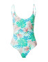 Hurley Costum de baie sport 'JAVA' albastru deschis / galben / verde / roz pal - Pled.ro