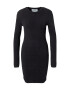 ICEBERG Rochie tricotat negru - Pled.ro