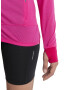 ICEBREAKER Hanorac sport 'ZoneKnit' roz / roz - Pled.ro