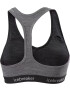 ICEBREAKER Sutien sport 'SPRITE' gri / negru - Pled.ro