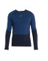 ICEBREAKER Tricou bleumarin / negru / alb - Pled.ro