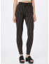 ICHI Pantaloni negru / alb - Pled.ro