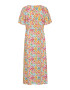 ICHI Rochie 'Vera' albastru / albastru pastel / galben / roz - Pled.ro