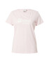 ICHI Tricou 'CAMINO' roz pastel / alb - Pled.ro