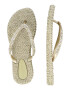 ILSE JACOBSEN Flip-flops platină - Pled.ro