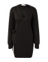 In The Style Rochie tricotat 'BILLIE & SUZIE' negru - Pled.ro