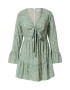 In The Style Rochie verde / alb - Pled.ro