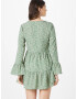 In The Style Rochie verde / alb - Pled.ro