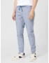 INDICODE JEANS Pantaloni 'Viborg' bleumarin / alb - Pled.ro