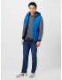 INDICODE JEANS Pulover 'Rickson' bleumarin / alb - Pled.ro