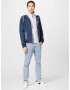 INDICODE JEANS Pulover 'Rufus' alb amestacat - Pled.ro