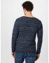 INDICODE JEANS Pulover 'Tucker' bleumarin / albastru porumbel - Pled.ro