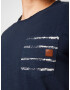 INDICODE JEANS Tricou 'Moran' bleumarin / alb - Pled.ro