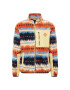 Iriedaily Jachetă fleece 'Santacho' nisipiu / bleumarin / albastru deschis / portocaliu neon - Pled.ro