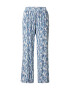 Iriedaily Pantaloni albastru denim / roz deschis / alb - Pled.ro