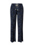 Iriedaily Pantaloni bleumarin / albastru regal / alb - Pled.ro