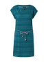 Iriedaily Rochie 'Neila' verde petrol / alb - Pled.ro