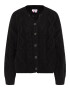 IZIA Cardigan dimensiuni mari negru - Pled.ro