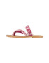 IZIA Flip-flops roz pitaya / alb - Pled.ro