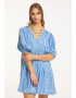 IZIA Rochie 'Gaya' albastru / azur / alb - Pled.ro