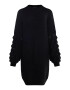 IZIA Rochie tricotat negru - Pled.ro