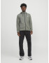 JACK & JONES Hanorac 'Air' gri / alb - Pled.ro