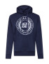 JACK & JONES Bluză de molton bleumarin / alb - Pled.ro