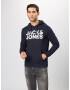 JACK & JONES Bluză de molton bleumarin / alb - Pled.ro