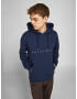 JACK & JONES Bluză de molton 'Copenhagen' bleumarin / alb - Pled.ro