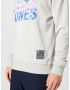 JACK & JONES Bluză de molton 'FUTURE' bleumarin / gri deschis / lila / negru - Pled.ro