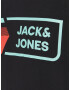 JACK & JONES Bluză de molton 'Logan' albastru pastel / roșu / negru - Pled.ro