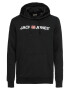 JACK & JONES Bluză de molton 'Corp' roșu / negru / alb - Pled.ro