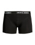 JACK & JONES Boxeri 'Anthony' negru / alb - Pled.ro