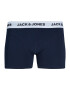 JACK & JONES Boxeri bleumarin / alb - Pled.ro