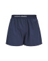 JACK & JONES Boxeri bleumarin / alb - Pled.ro