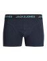 JACK & JONES Boxeri 'Damian' bleumarin / albastru aqua / lila / portocaliu - Pled.ro