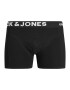 JACK & JONES Boxeri 'Fox' negru / alb - Pled.ro