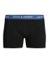 JACK & JONES Boxeri 'Gab' albastru porumbel / verde smarald / portocaliu / negru - Pled.ro