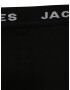 JACK & JONES Boxeri negru / alb - Pled.ro