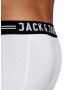 JACK & JONES Boxeri 'Sense' negru / alb - Pled.ro