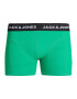 JACK & JONES Boxeri 'SOLID' albastru închis / verde jad / mov deschis - Pled.ro