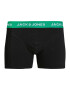 JACK & JONES Boxeri 'SOLID' albastru / verde / lila / negru - Pled.ro