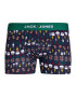 JACK & JONES Boxeri 'SWEET XMAS' bleumarin / verde / roșu / negru - Pled.ro